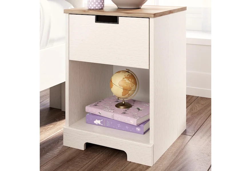 Vaibryn Nightstand by Signature Design by Ashley at Esprit Decor Home Furnishings